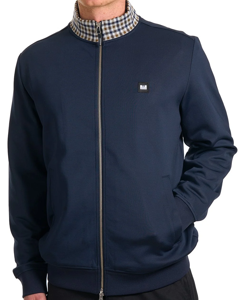 Weekend Offender Alameda Track Top Navy - Image 4