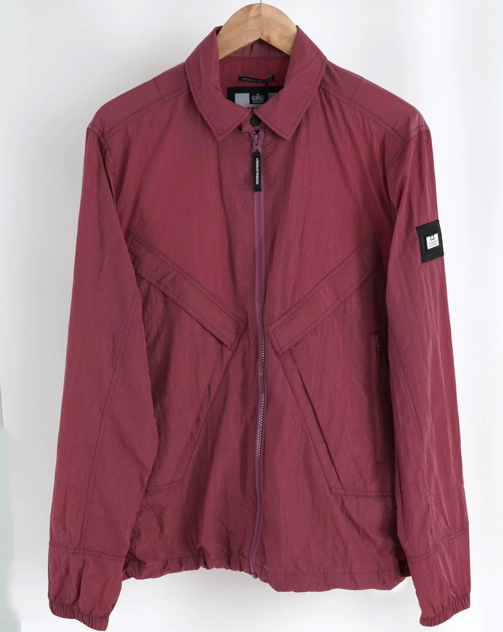 Weekend Offender Arrow Overshirt Rhubarb