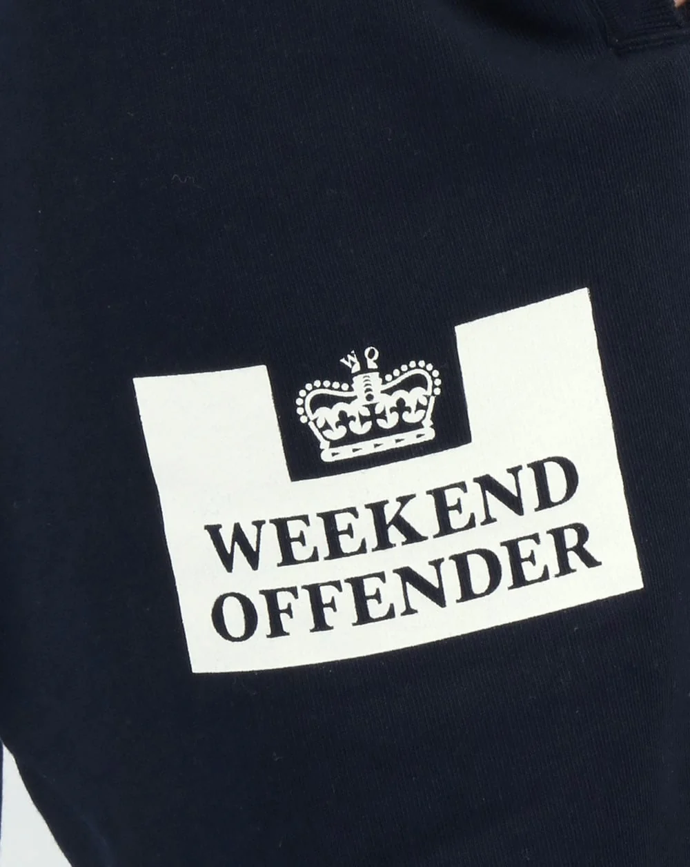 Weekend Offender Classic Jog Pant Navy - Image 3