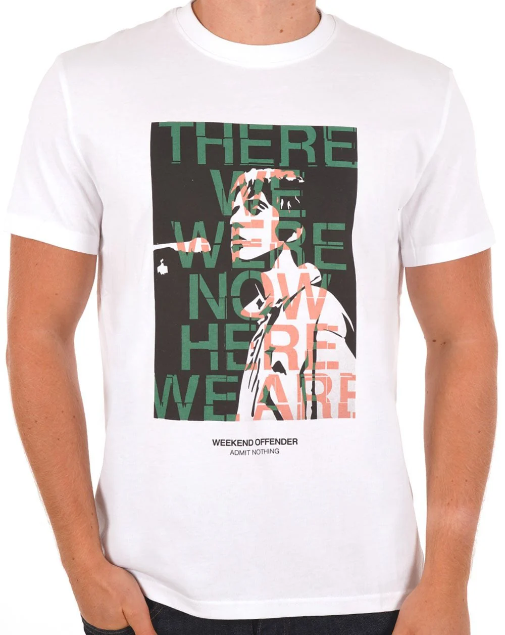 Weekend Offender Columbia T-shirt White