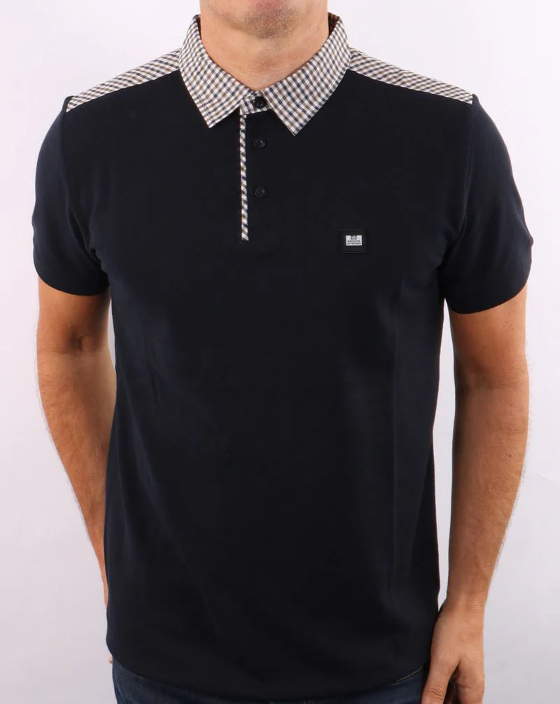Weekend Offender Costa Polo Navy - Image 3
