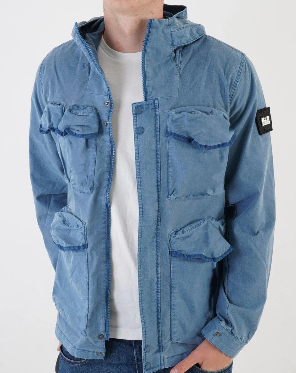 Weekend Offender Cotoca Jacket Deep Blue - Image 5