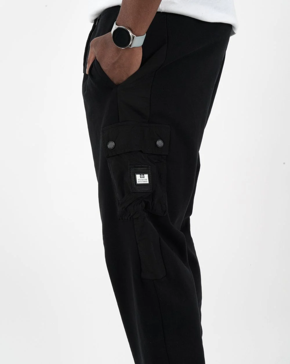 Weekend Offender Crenshaw Blvd Track Pants Black - Image 2