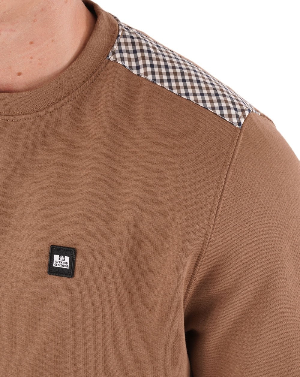 Weekend Offender Cusco Sweatshirt Caramel - Image 2