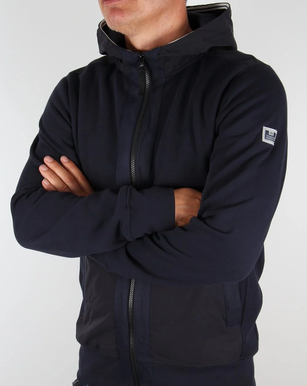 Weekend Offender Don Hoodie Navy - Image 4