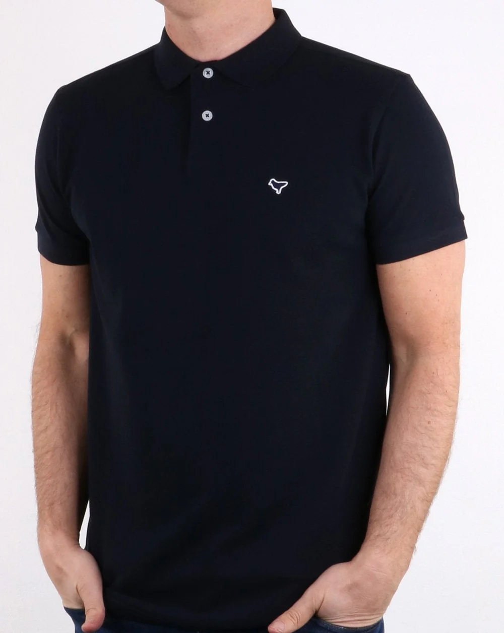 Weekend Offender Dove Polo Shirt Navy
