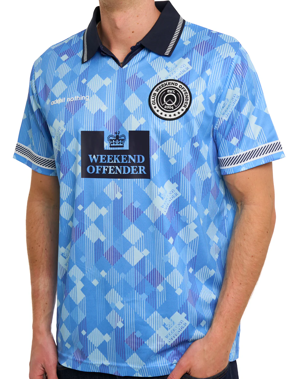 Weekend Offender England Football Shirt Blue - Image 2