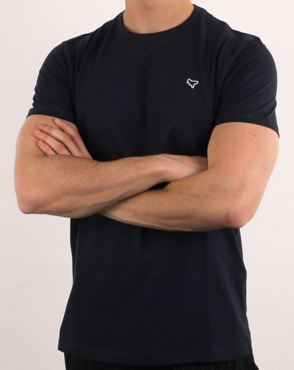 Weekend Offender Enzo T-shirt Navy - Image 3