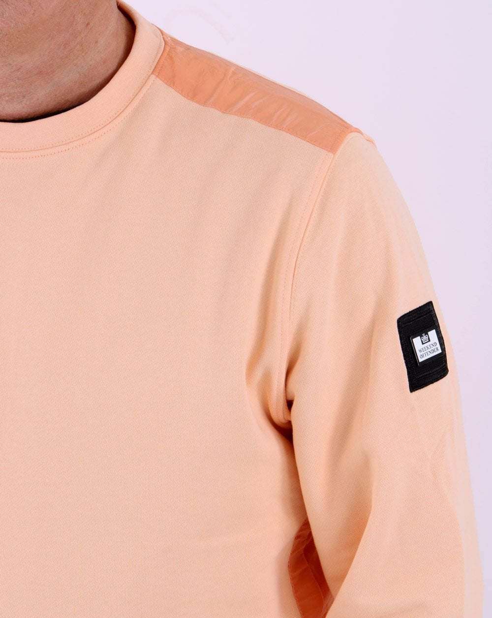Weekend Offender F Bomb Sweatshirt Apricot - Image 2
