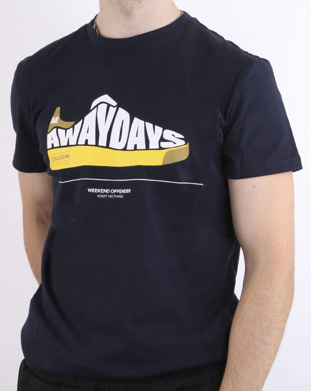 Weekend Offender Forest T Shirt Navy