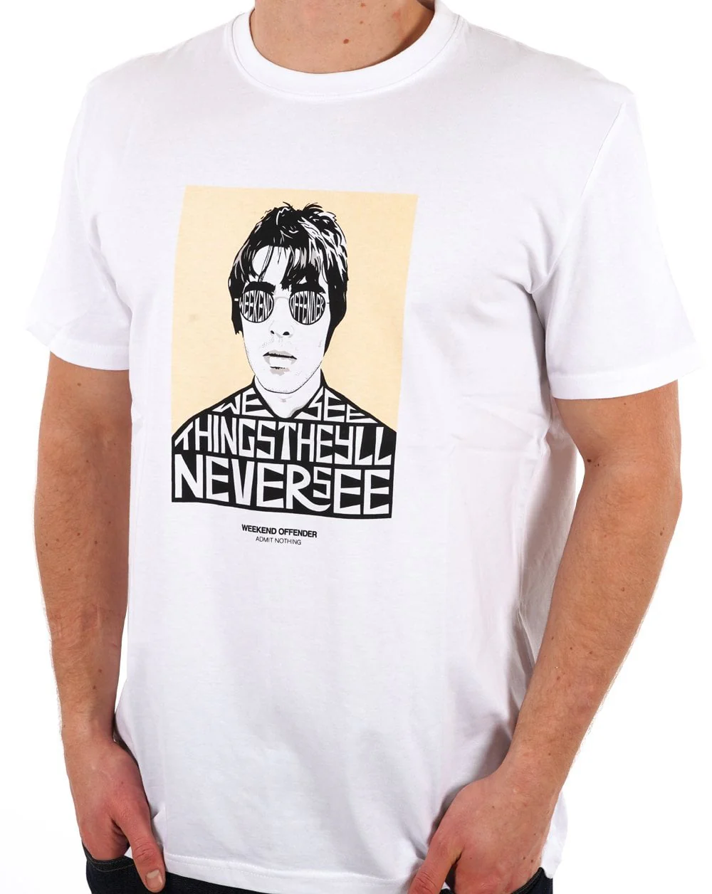 Weekend Offender Forever T-shirt White - Image 3
