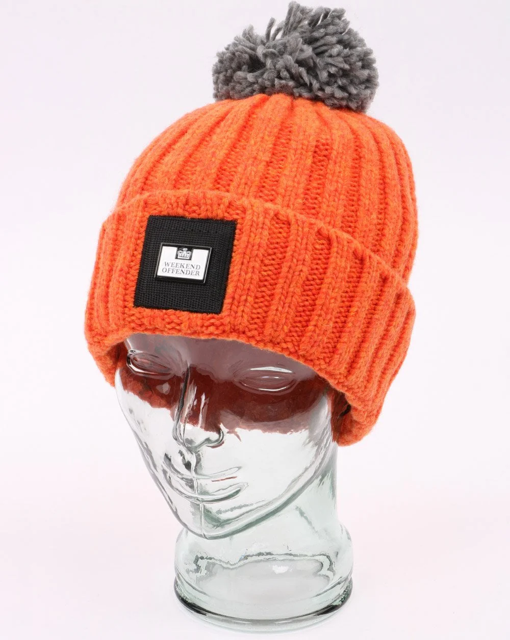 Weekend Offender Gerardi Bobble Hat Orange