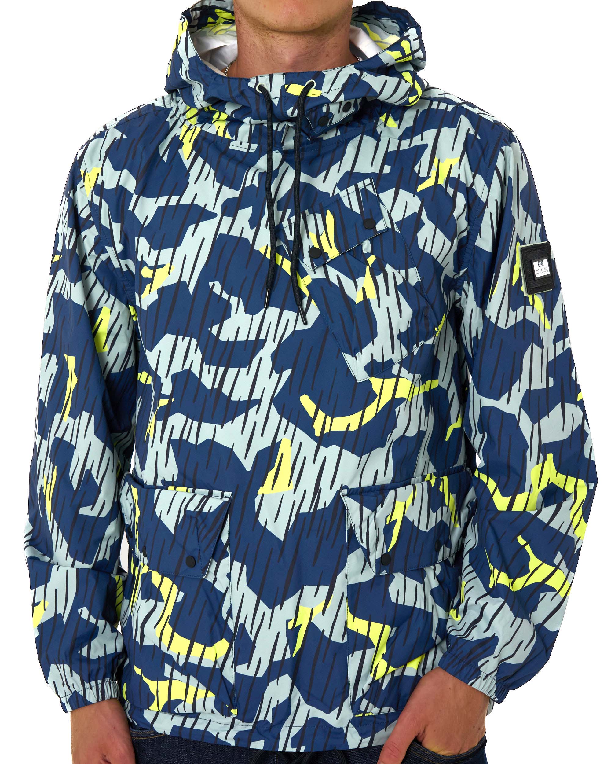 Weekend Offender Grohl Overhead Jacket Julep Green - Image 4