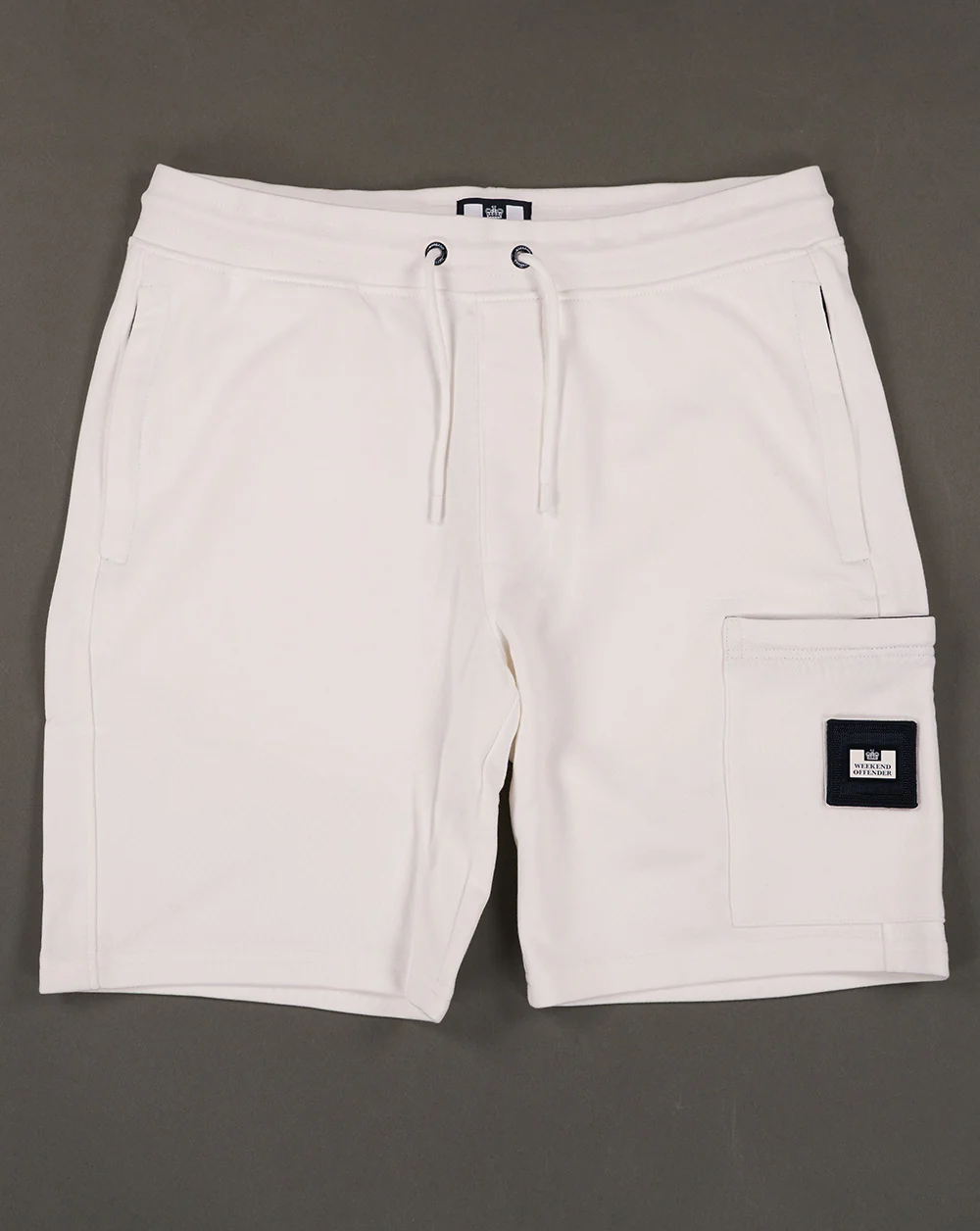 Weekend Offender Hawkins Shorts White