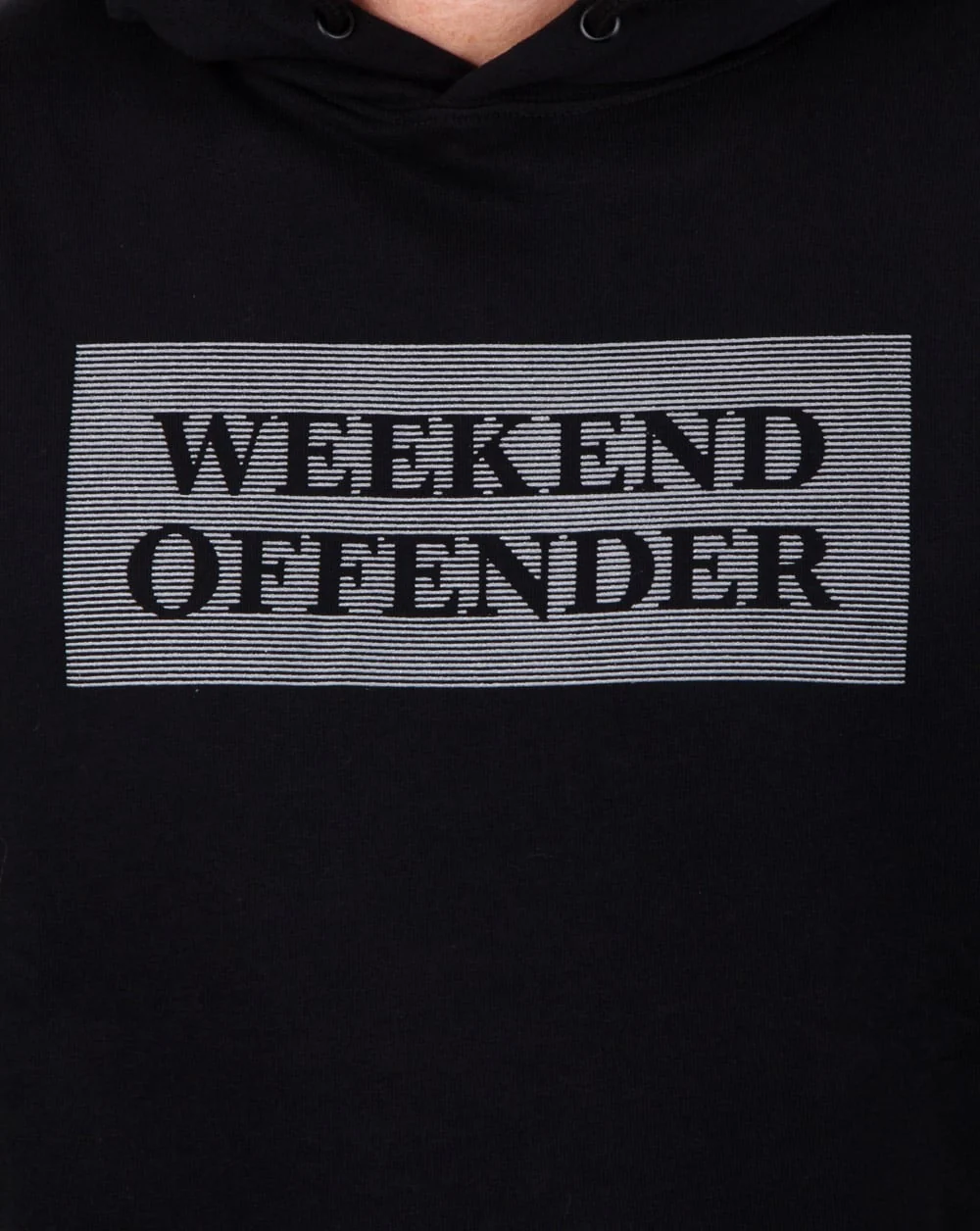 Weekend Offender Hayworth Hoody Black - Image 2