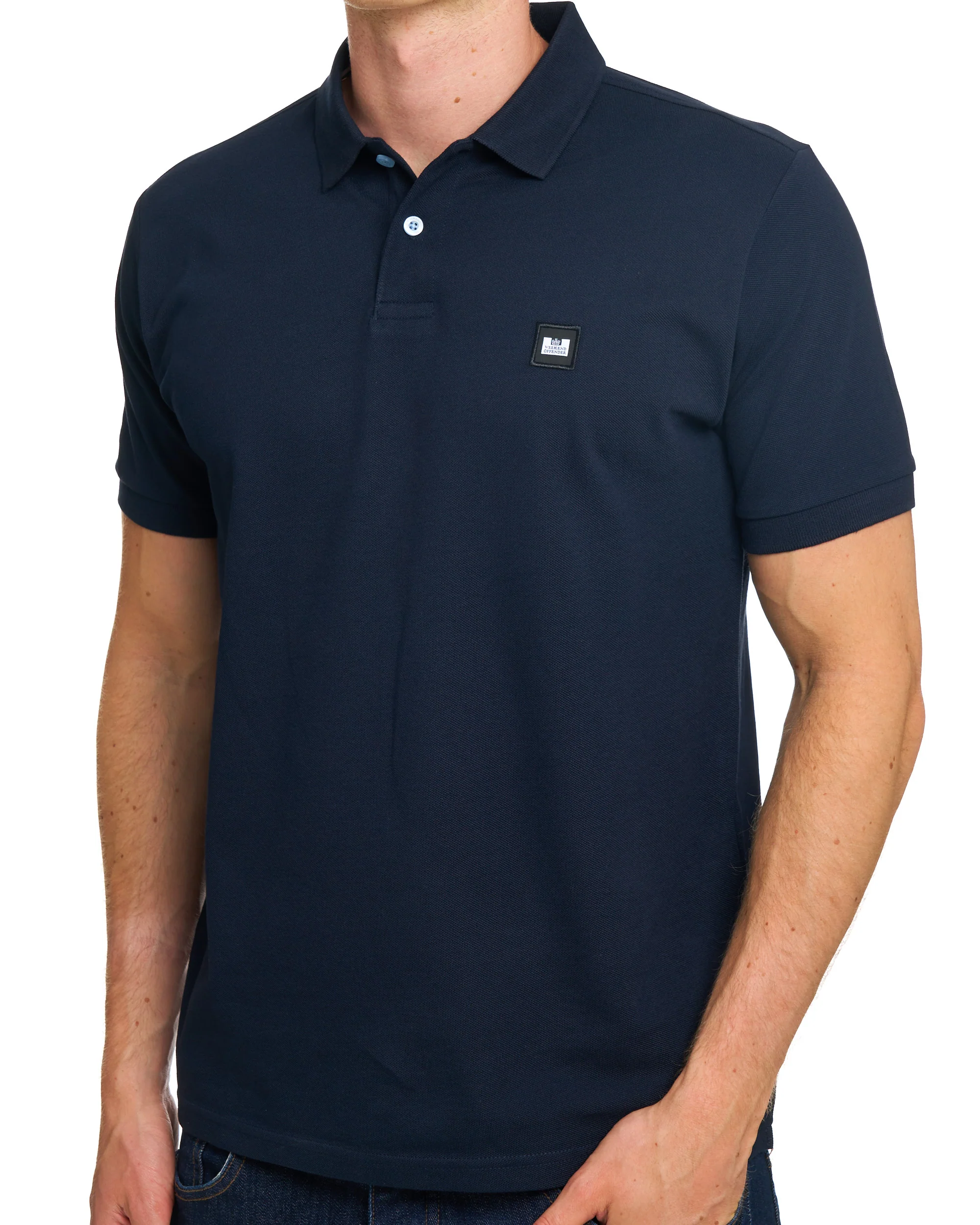 Weekend Offender Heathcote Polo Shirt Navy