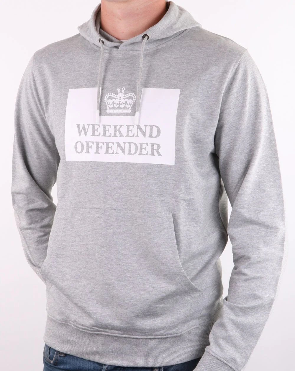Weekend Offender HM Service Classic Hoody Grey - Image 2