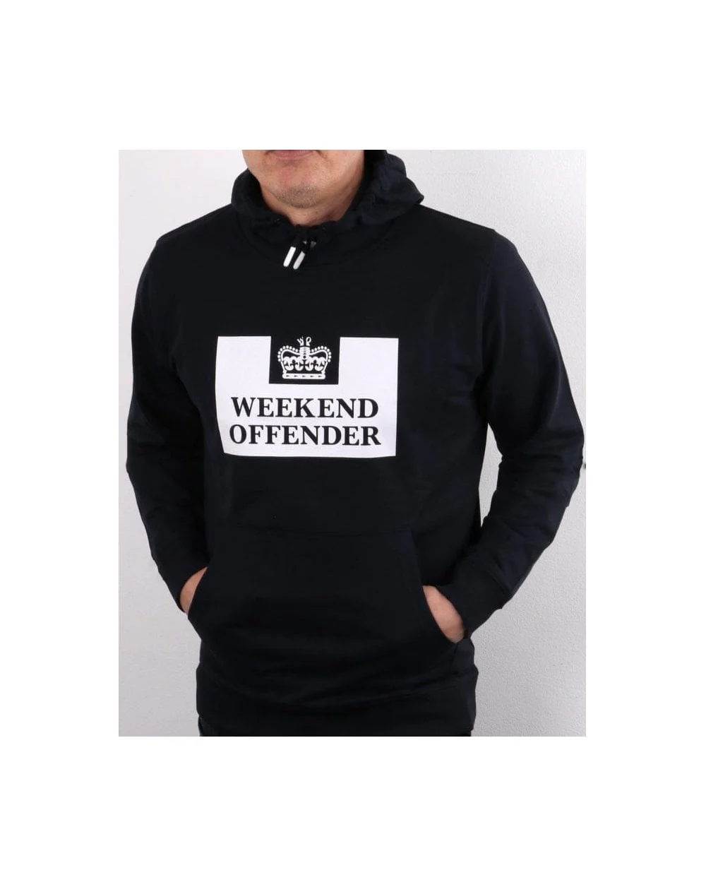 Weekend Offender Hm Service Classic Hoody Navy - Image 2