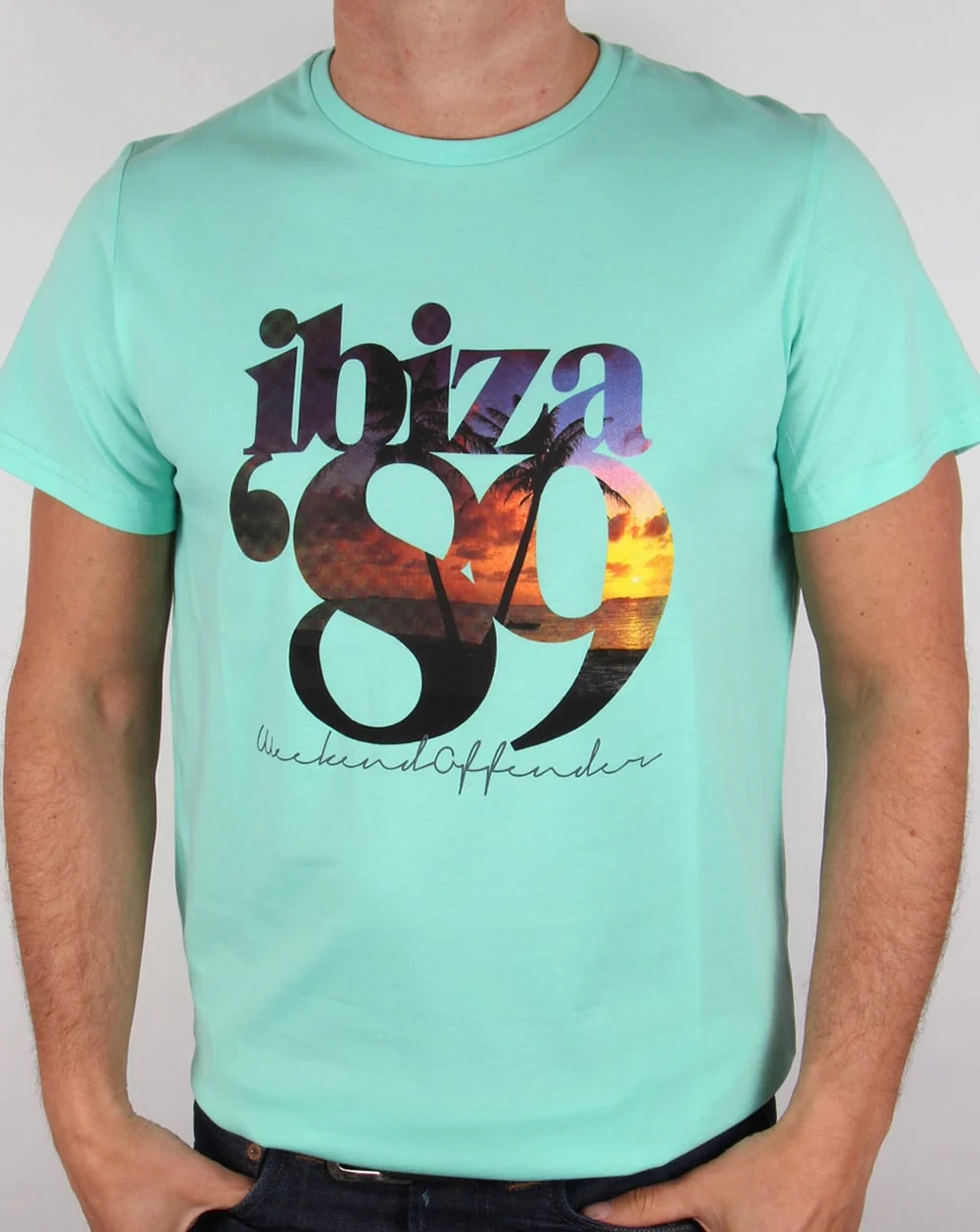 Weekend Offender Ibiza 89 T-shirt Teatree