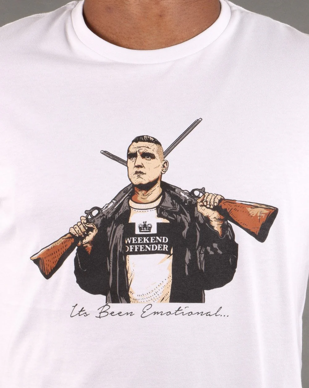 Weekend Offender Its Been Emotional T-shirt White - Image 2