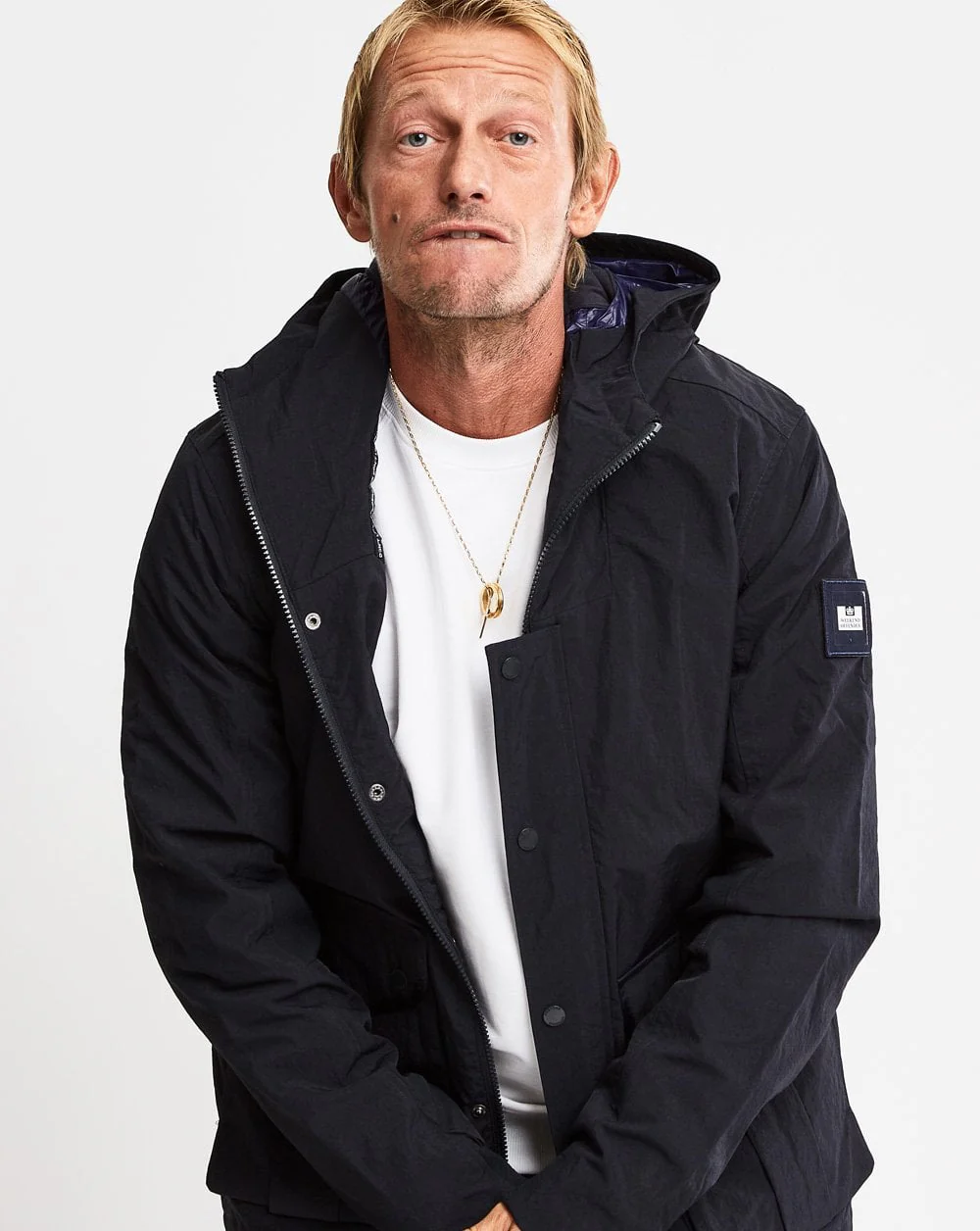 Weekend Offender Leo Gregory Jacket Navy - Image 2