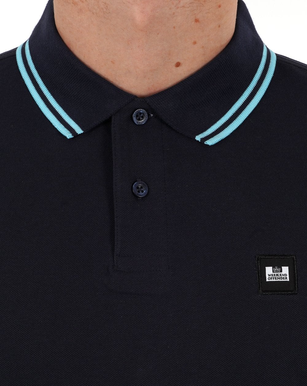 Weekend Offender Levanto Polo Shirt Navy - Image 2