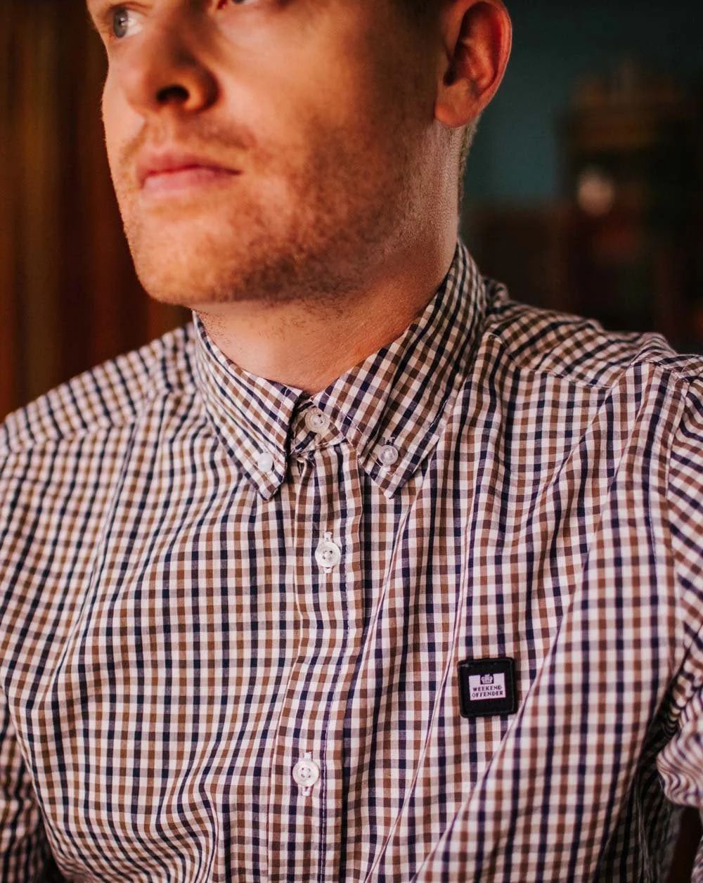 Weekend Offender Lisbon Shirt House Check - Image 2