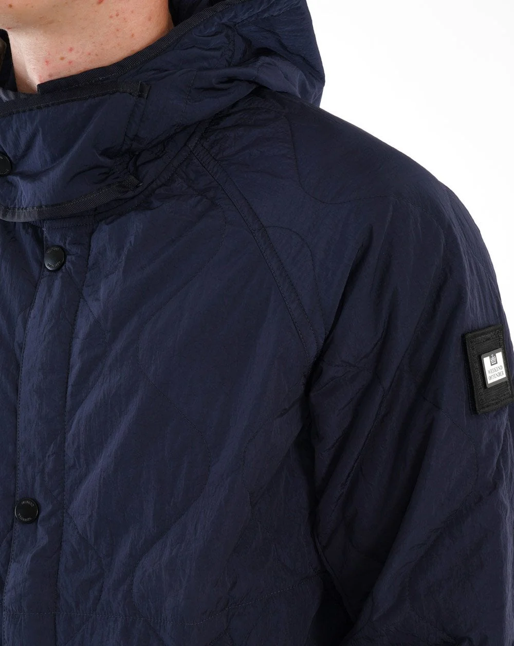 Weekend Offender Manilla Jacket Navy - Image 3