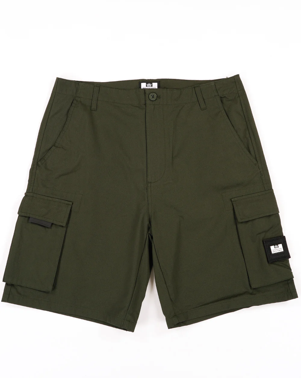 Weekend Offender Cargo Shorts Dark Green