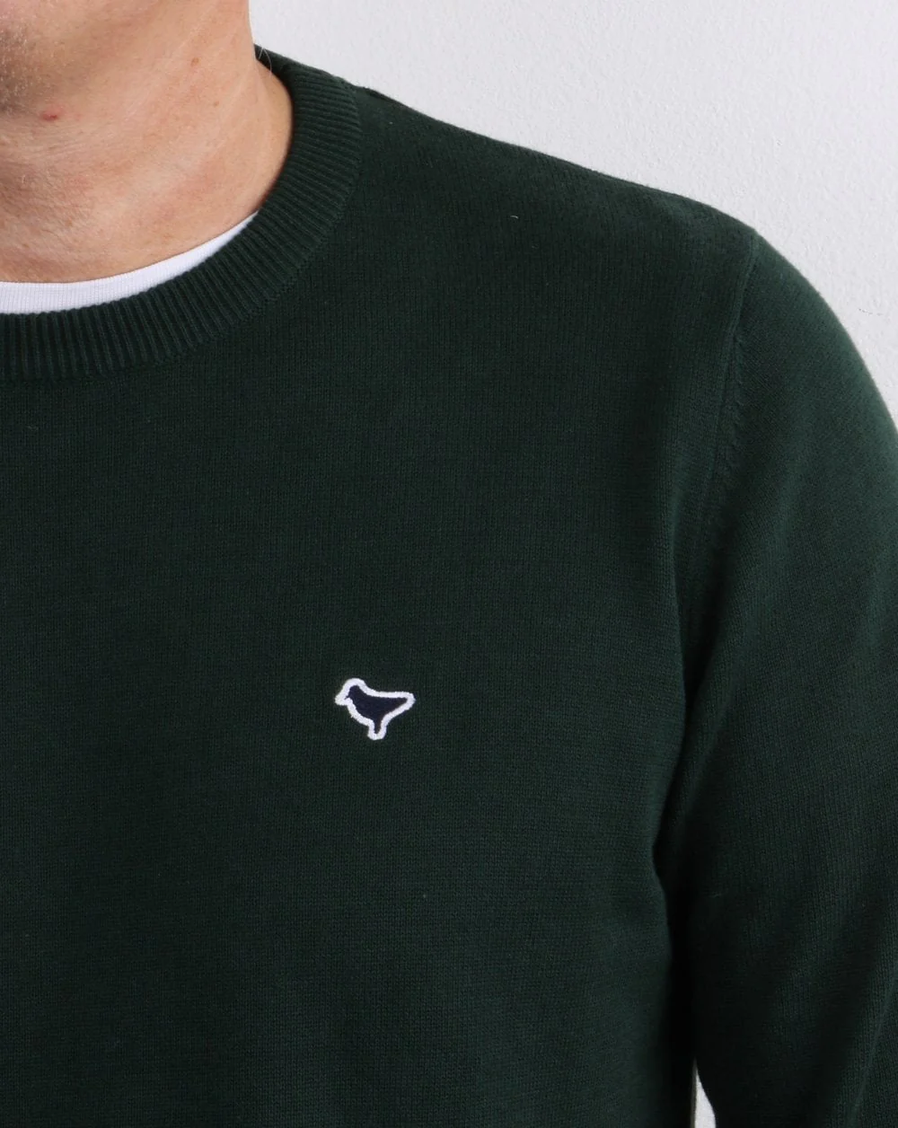 Weekend Offender Napoli Knit Deep Forest - Image 3
