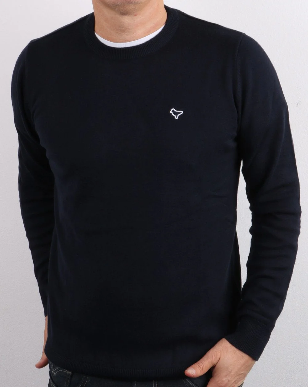 Weekend Offender Napoli Knit Navy - Image 3