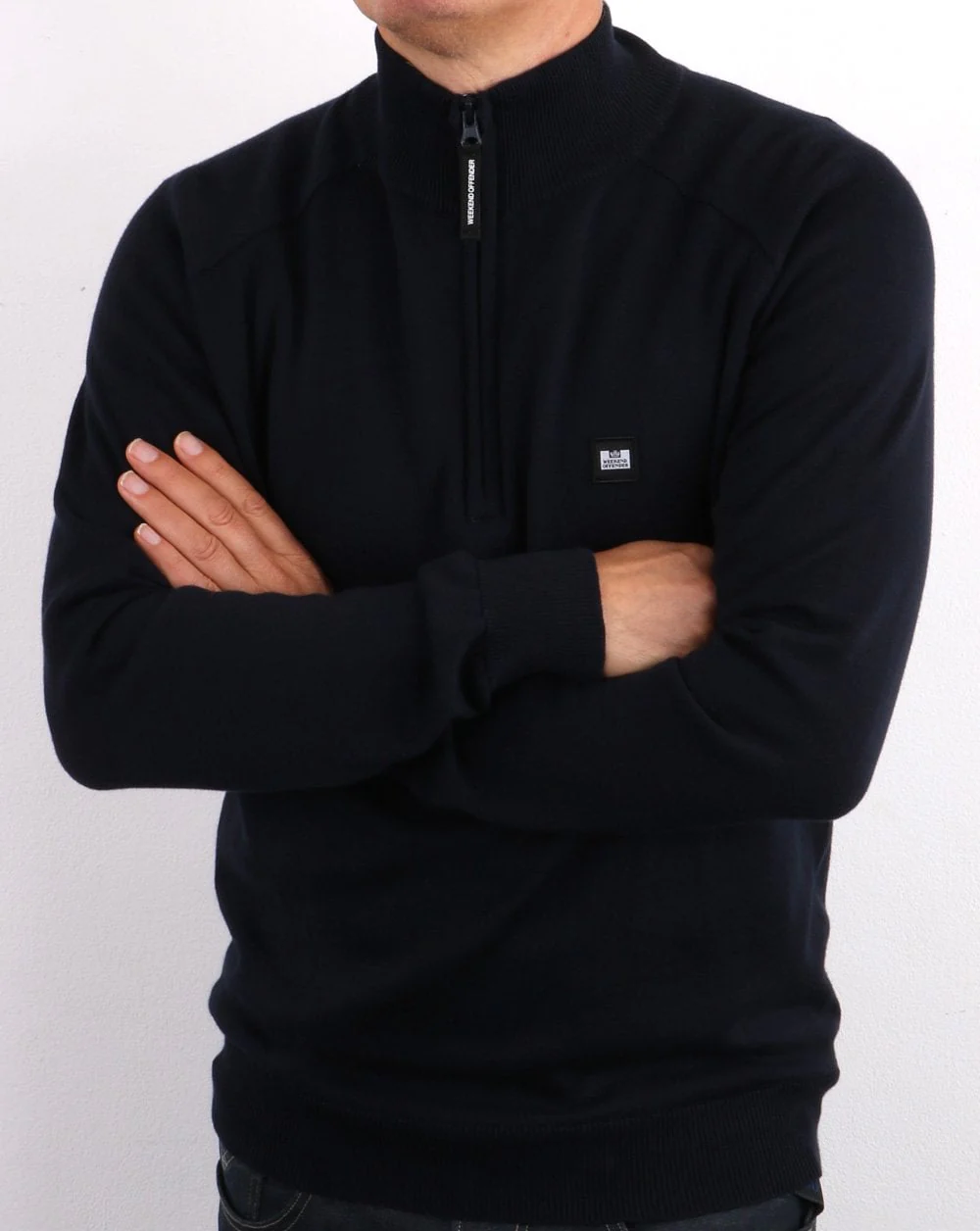 Weekend Offender Natal Knit Navy - Image 2