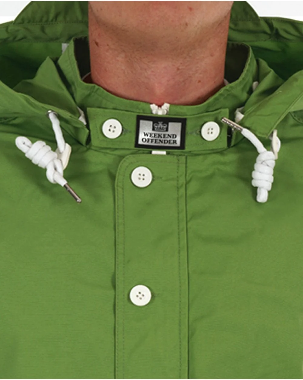Weekend Offender Naz Fishermans Jacket Apple - Image 2