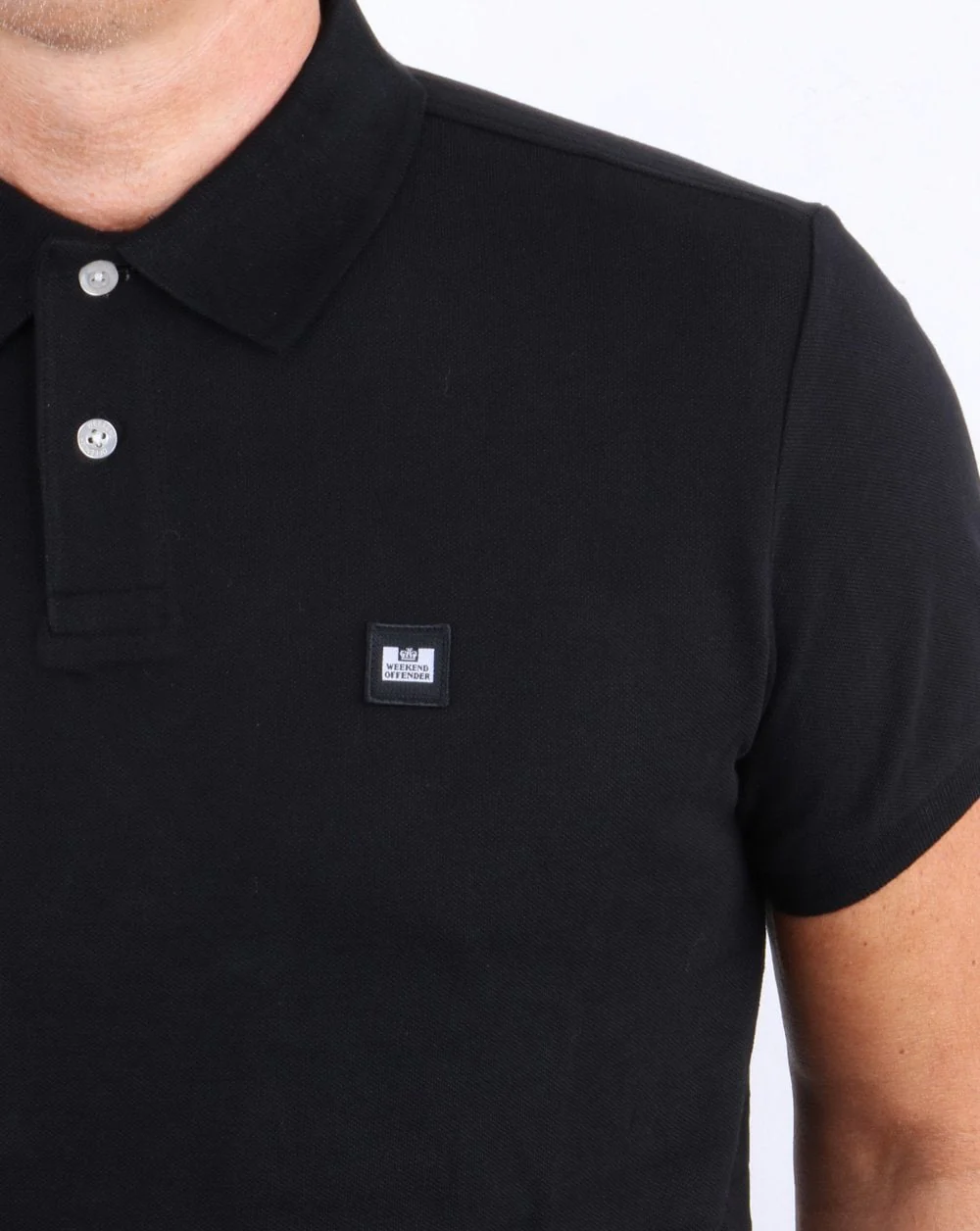 Weekend Offender Oruro Polo Black - Image 3
