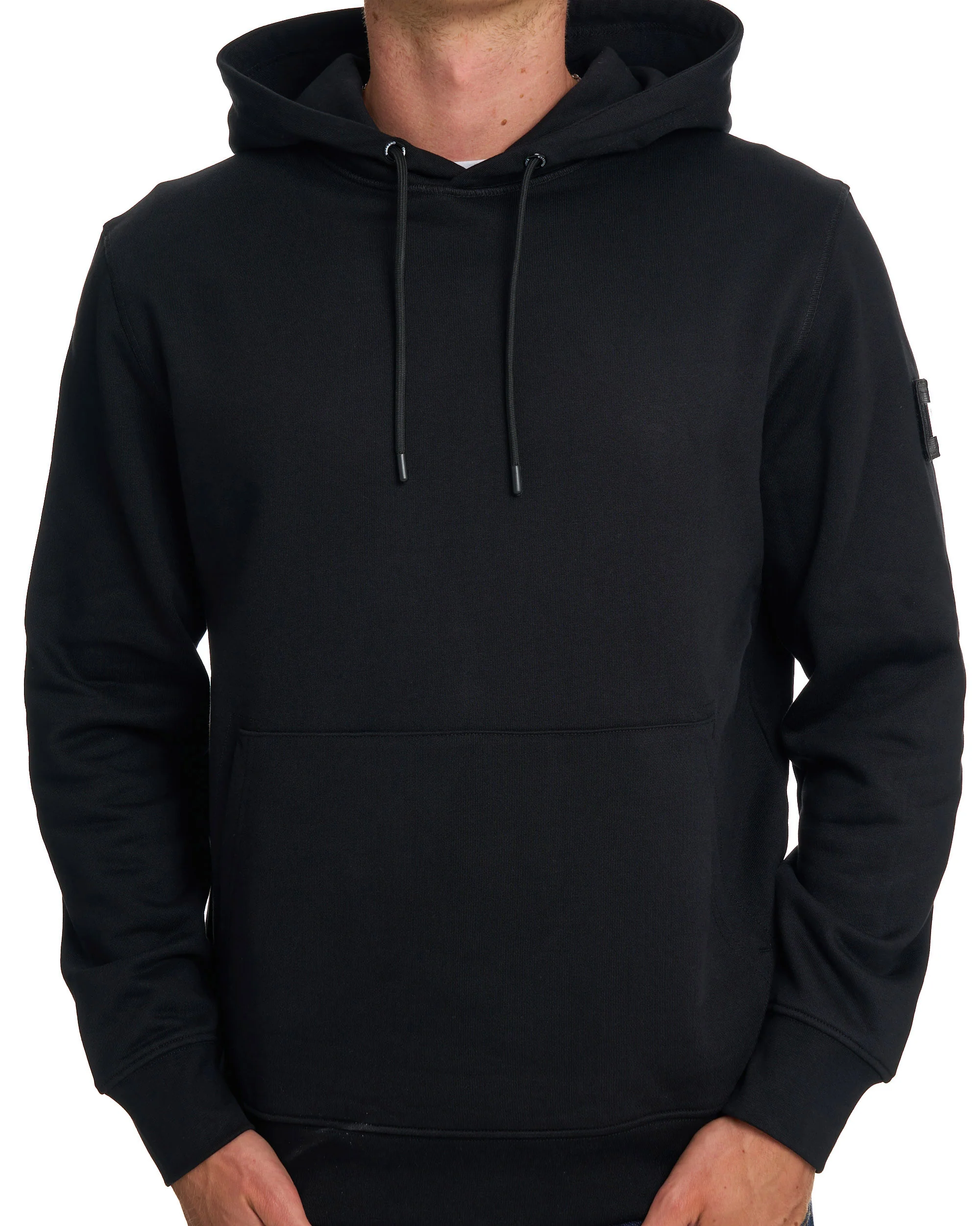 Weekend Offender Oulton Hoodie Black - Image 3