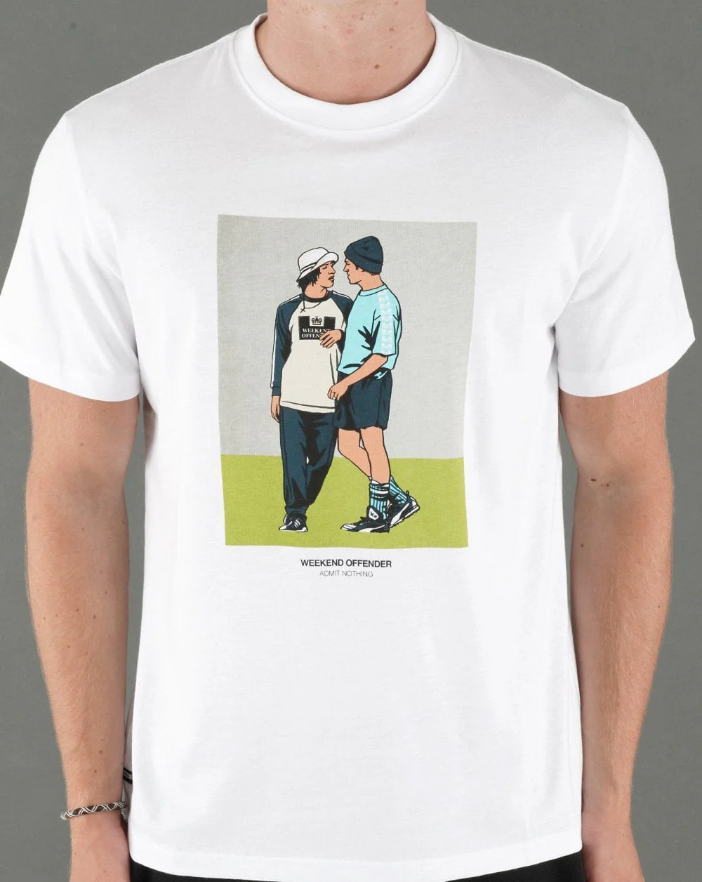 Weekend Offender Parklife T-shirt White