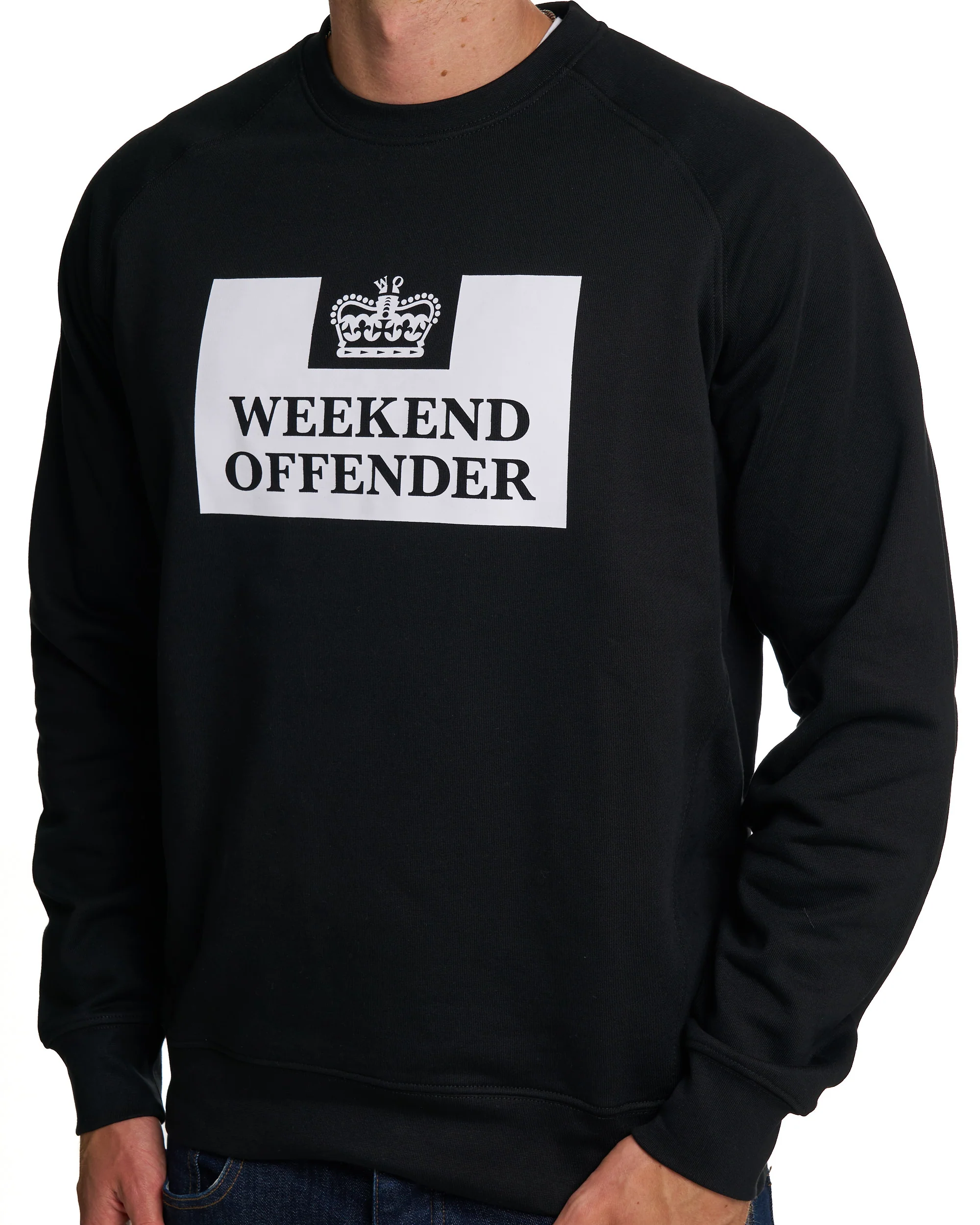 Weekend Offender Penitentiary Sweatshirt Black - Image 3