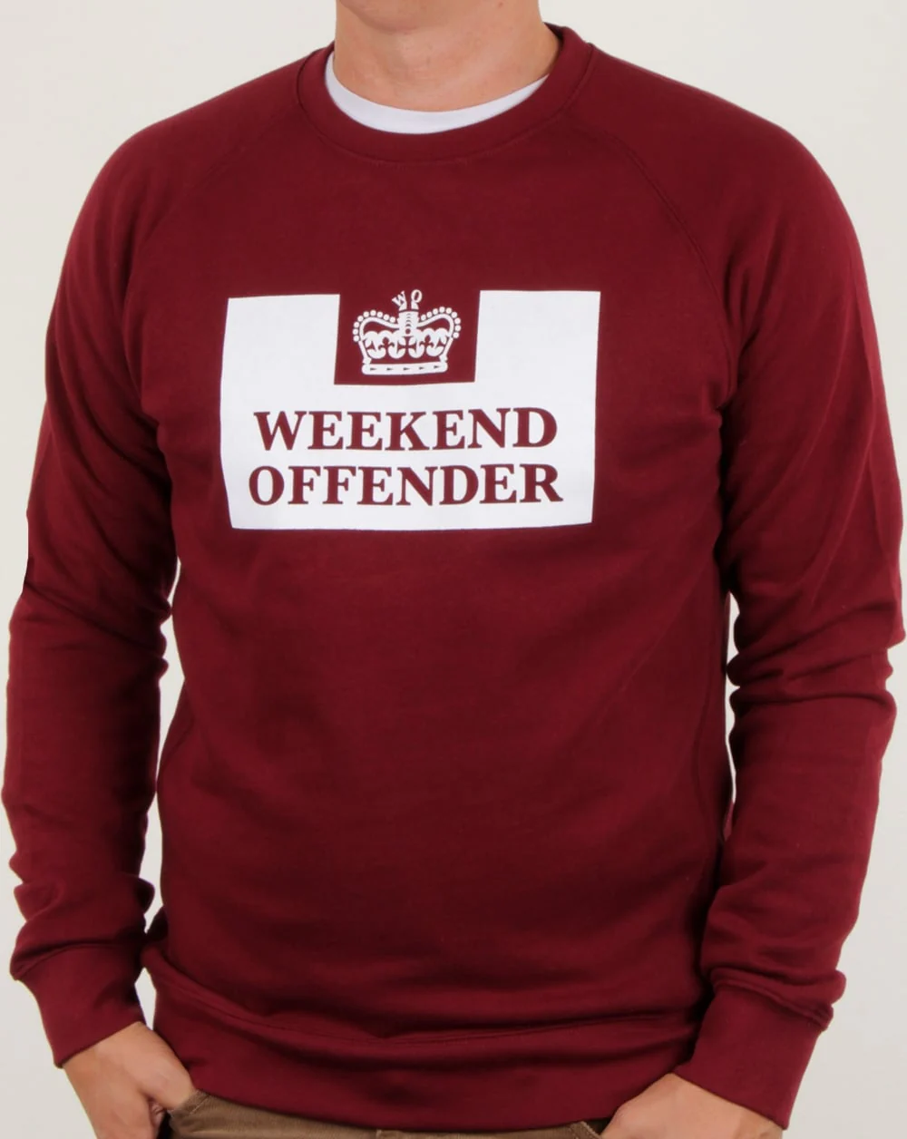 Weekend Offender Penitentiary Sweatshirt Garnet - Image 2