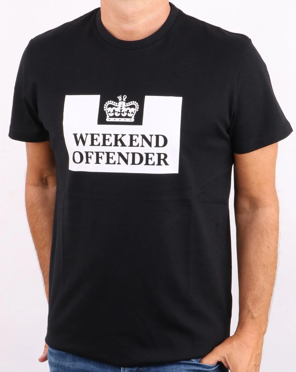 Weekend Offender Prison T-shirt Black - Image 2