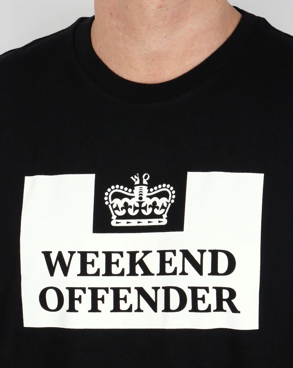 Weekend Offender Prison T Shirt Black - Image 2