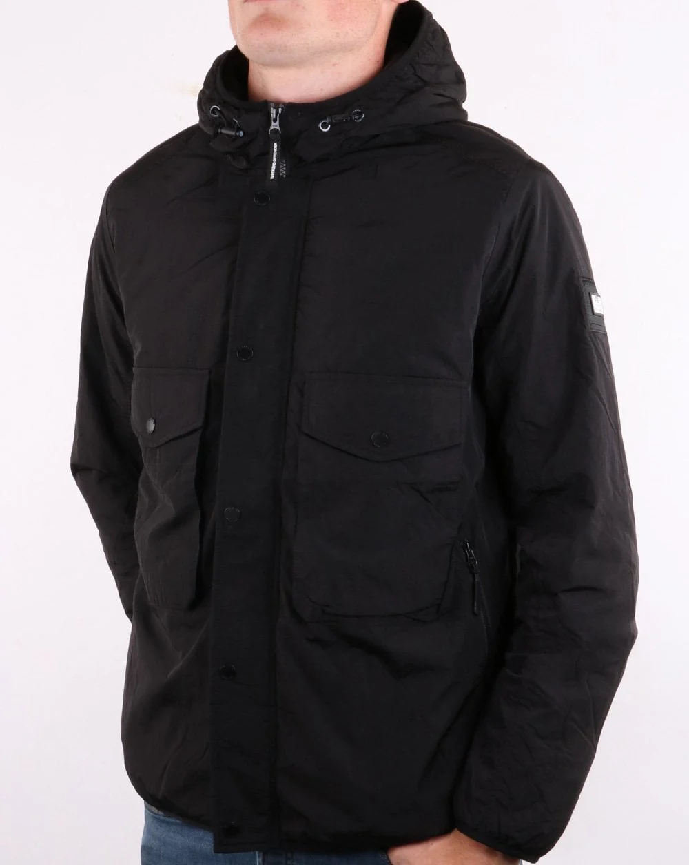 Weekend Offender Salinas Jacket Black - Image 3