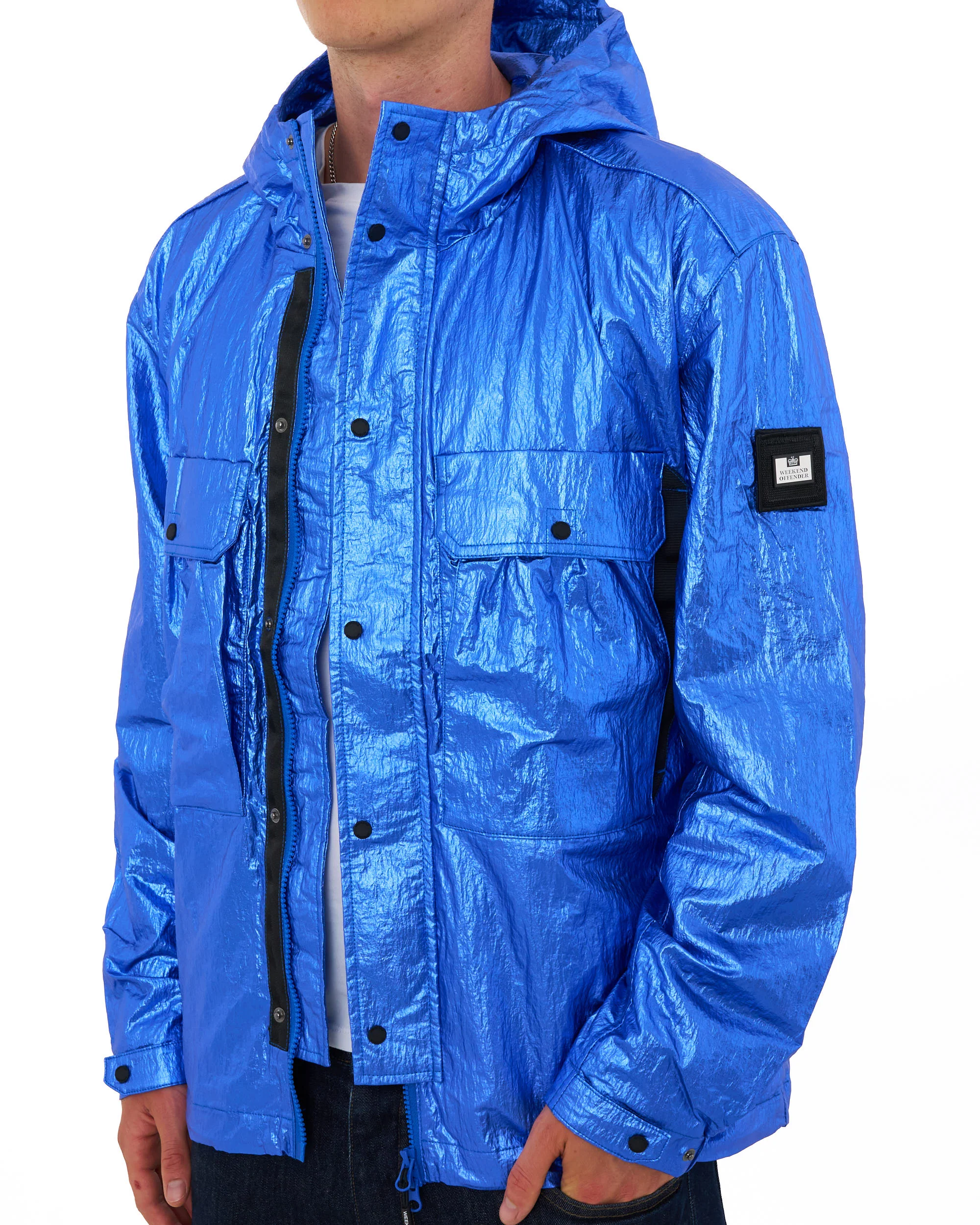 Weekend Offender Sangudo Jacket Chromatic Blue - Image 3