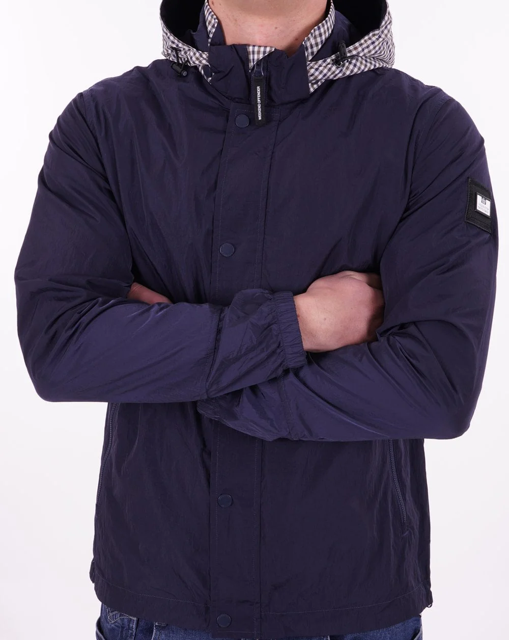 Weekend Offender Saunders Jacket Navy - Image 4