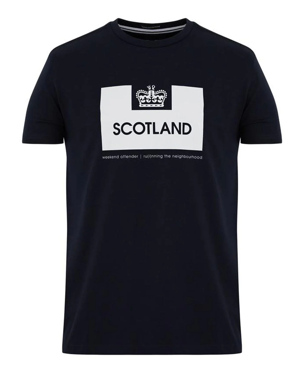 Weekend Offender Scotland City Series Euro T-shirt Navy