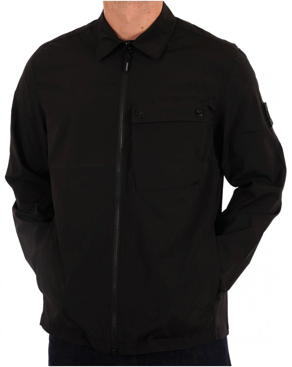 Weekend Offender Southbank Overshirt Black - Image 4