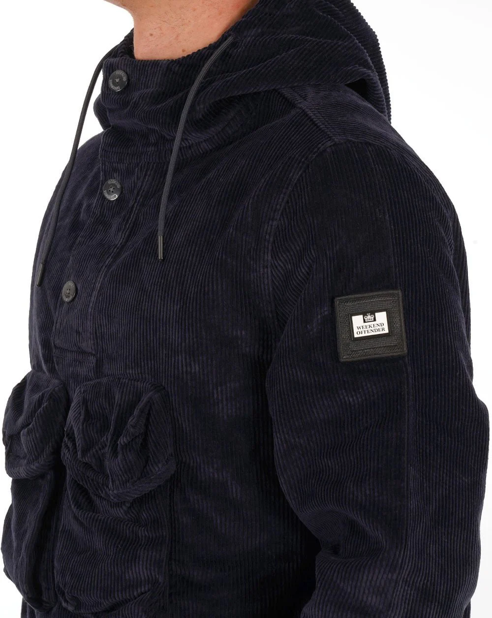 Weekend Offender SP Cord OH Smock Navy - Image 2