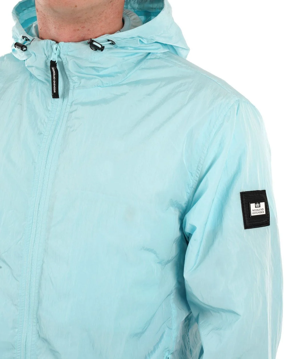 Weekend Offender Technician Jacket Sky Blue - Image 3