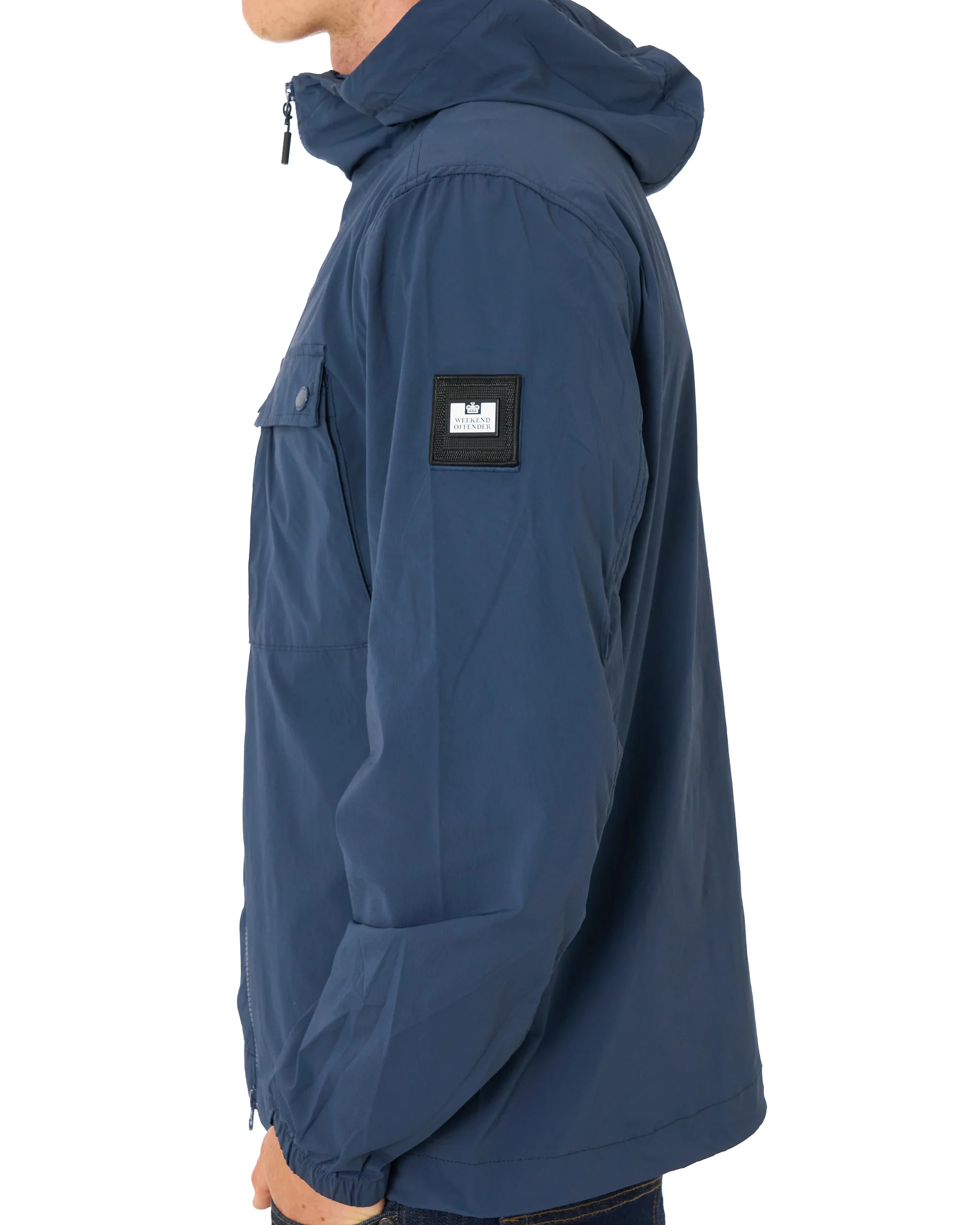 Weekend Offender Temara Technical Windbreaker Lagoon - Image 3