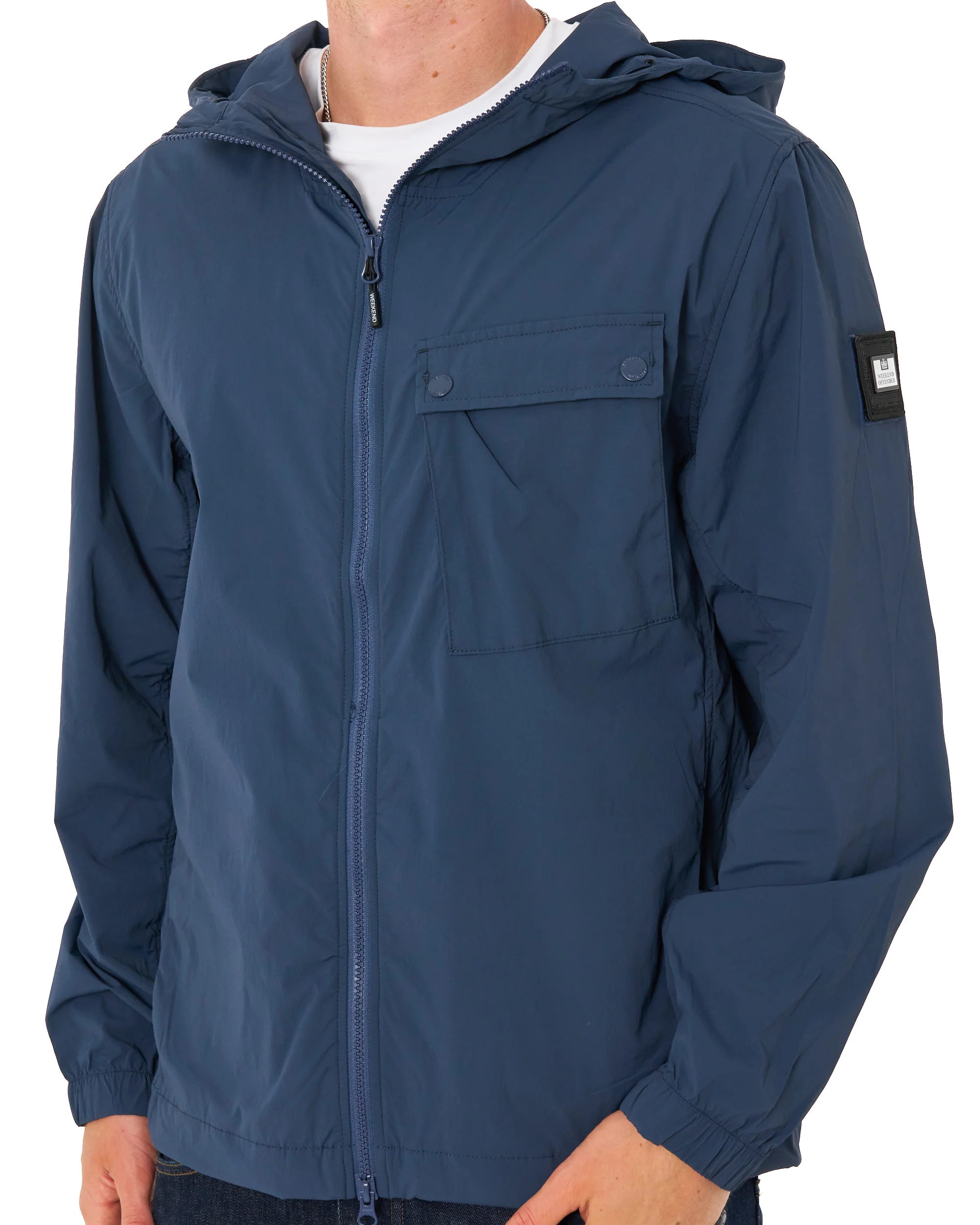 Weekend Offender Temara Technical Windbreaker Lagoon - Image 5