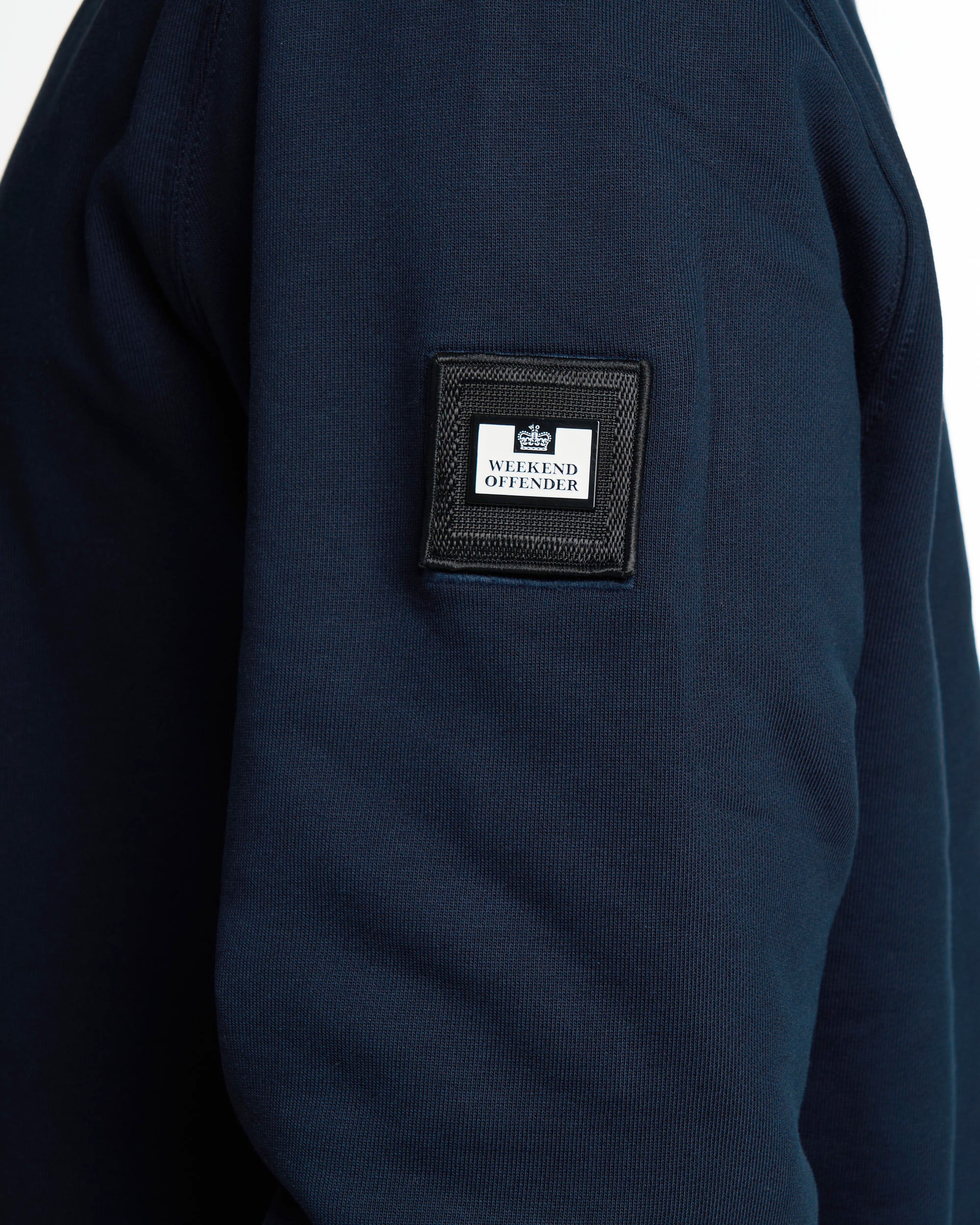 Weekend Offender Thunder Crew Sweat Navy - Image 2